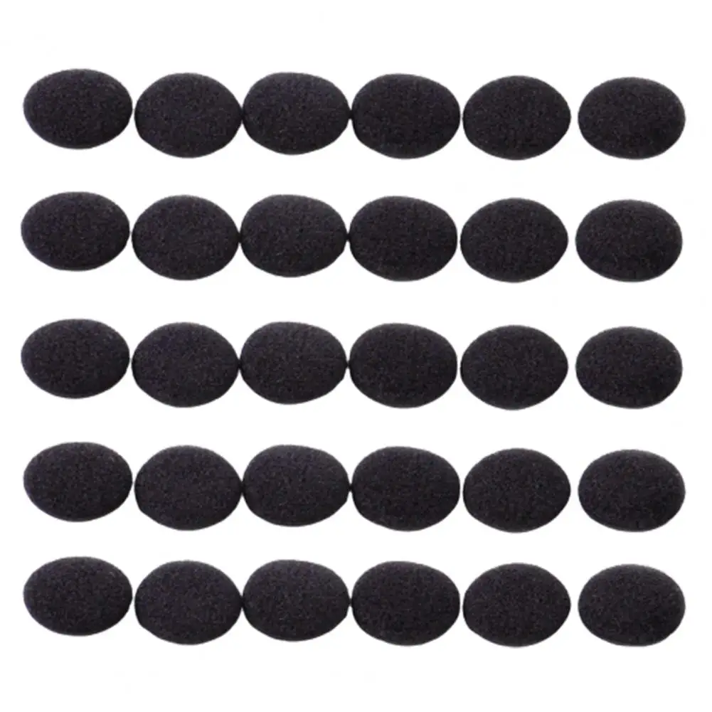 

30Pcs earphone cotton pad non-slip sponge soft and durable earphone pad sponge earplugs cotton sleeve sound insulation cotton
