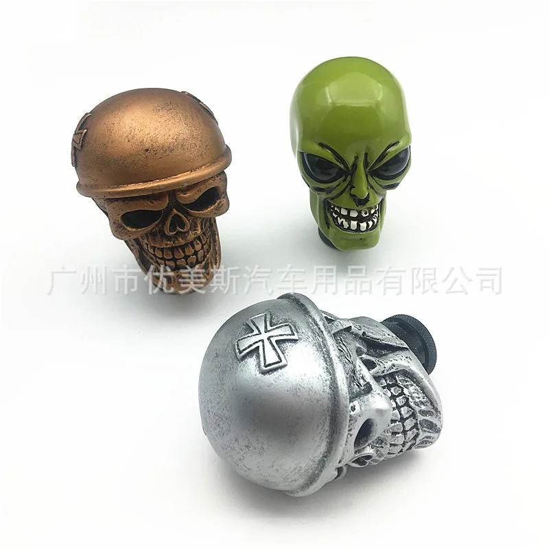 Car Gear Shift Knob Accessories Skull Modification Interior Accessory Fit For BMW Ford Passat Honda Audi | Автомобили и мотоциклы