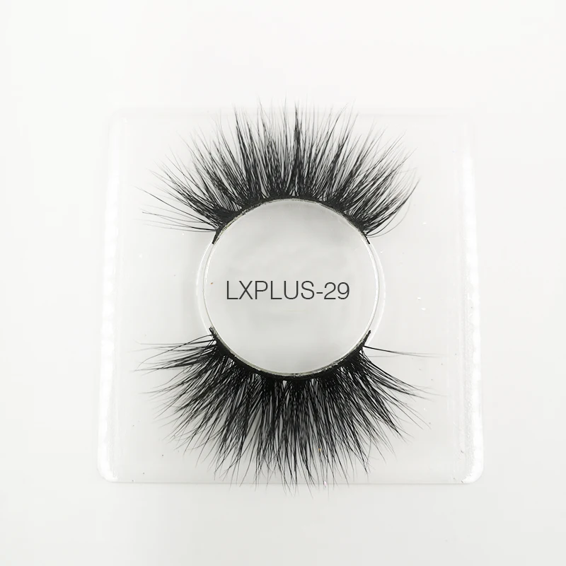 LXPLUS-29 3d норковые ресницы искусственные с индивидуальные коробки 5d 25 мм норковые ресницы Полосы Натуральные объемные wispy ресницы из натуральной норки Короткие Длинные оптовые продажи - Цвет: LXPLUS-29