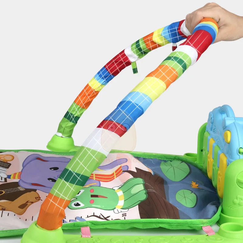 baby music rack play mat playmat piano keyboard puzzle carpet gym crawling activity rug early educational toy for infant gift free global shipping