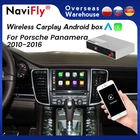 Беспроводной Apple CarPlay Android автоматический подключи и играй декодер коробка для Porsche Panamera 2010-2018 поддержка Mirror Link SWC