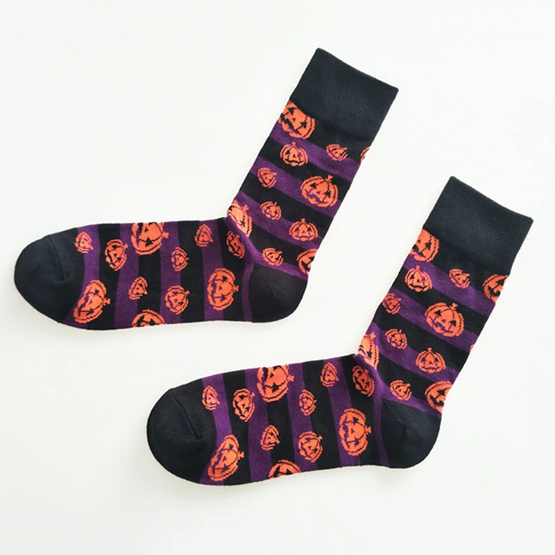 Мужские и wo мужские чулки средней длины хлопковые носки с героями мультфильмов