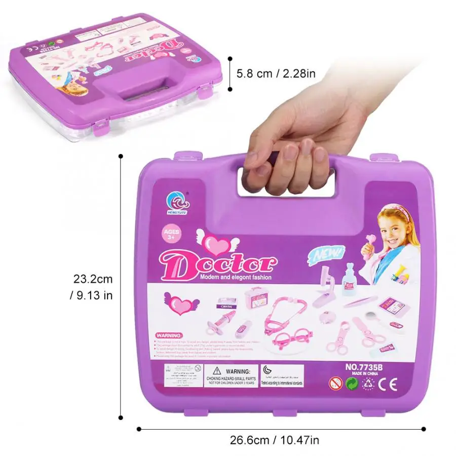 Игрушка-врач для ролевых игр детское оборудование чехол медсестры игрушка