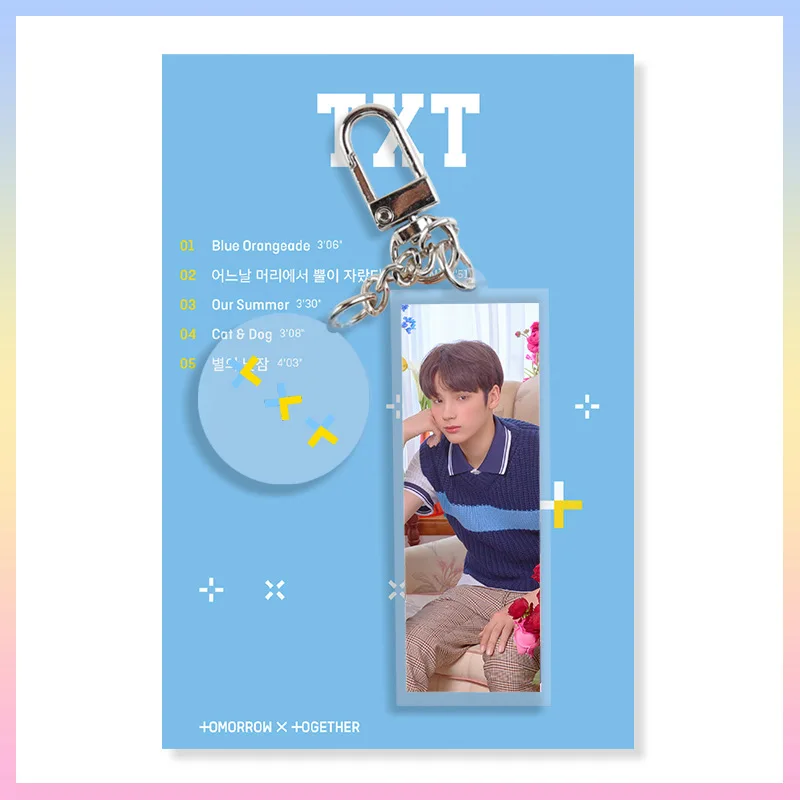 

[MYKPOP]TXT KeyChain - Creative Metal/Acyric/PVC Accessories, KPOP Fans Collection SA19073009