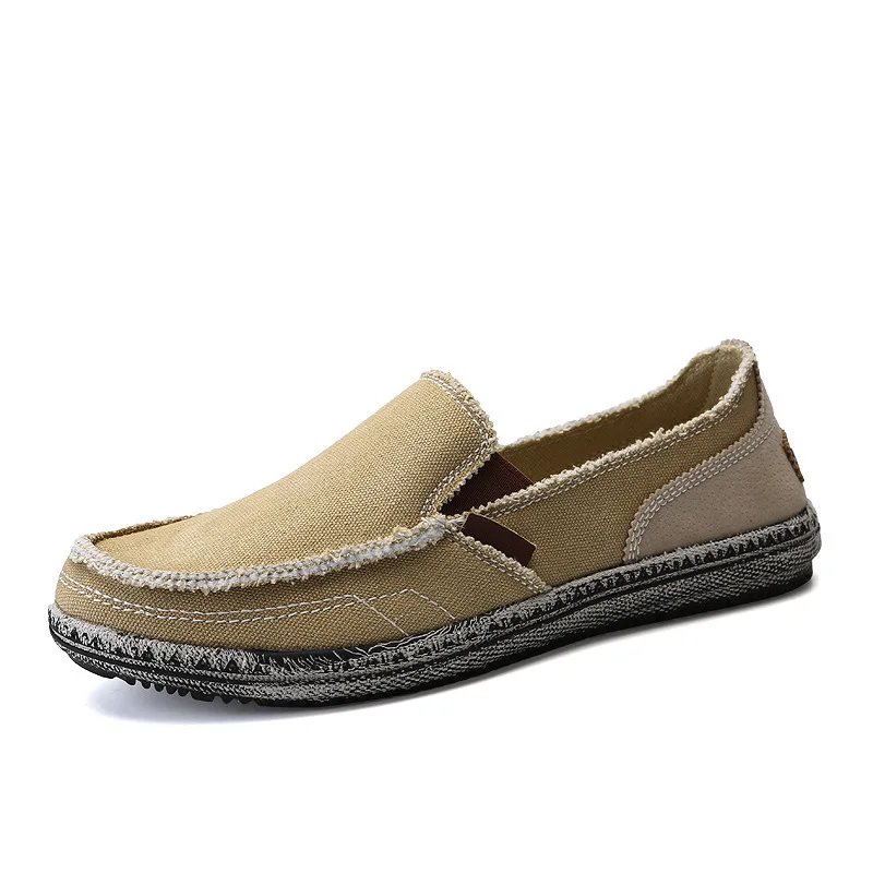 Canvas Casual Shoes Slip On Men's Fashion Flats Loafers 38-48 Brand New Spring Mens Breathable High Quality Jeans | Обувь