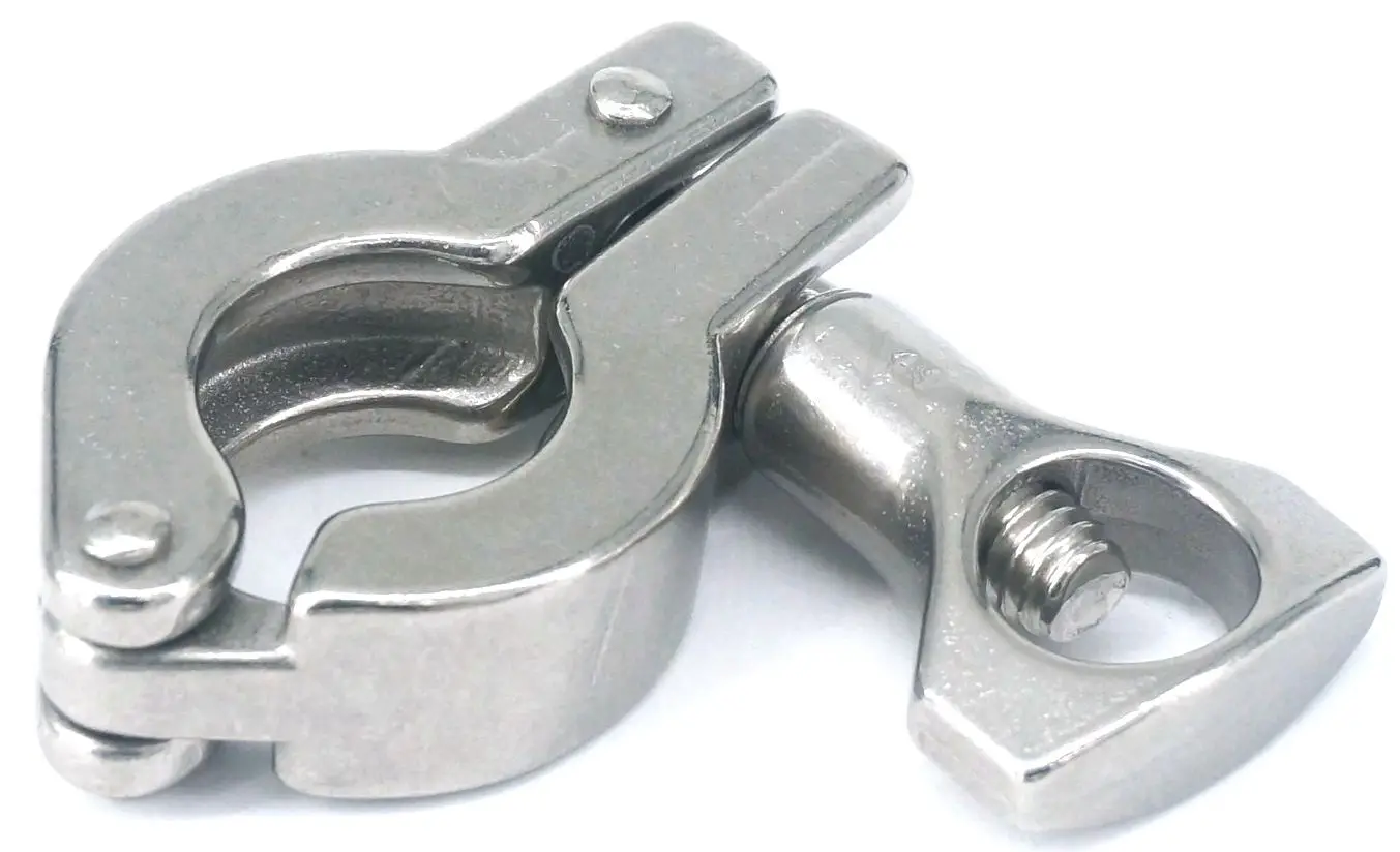 Tri Clamp 1/2 &quot3/4&quot 1 5 &quot2&quot 2 &quot3&quot-8 &quotнаконечник O/D 304 из нержавеющей стали литой
