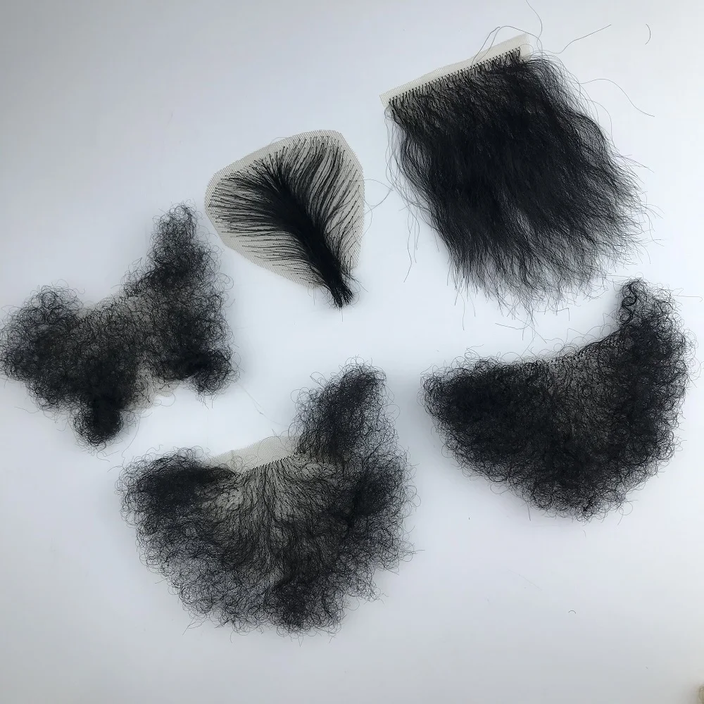 Искусственные лобковые волосы KnowU один кусок частное использование силиконовая