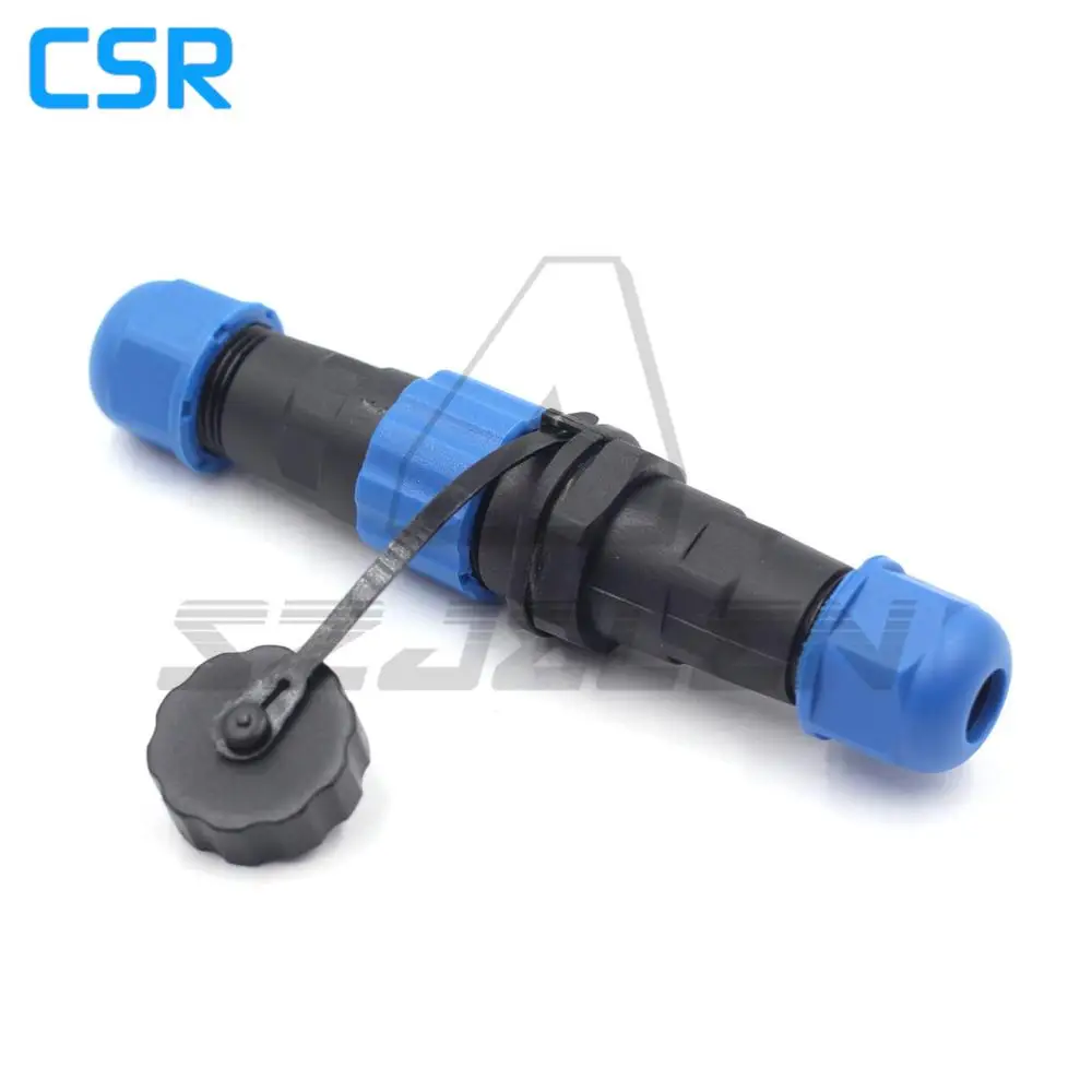 SD1310/P-SD1312/S 5-контактный водонепроницаемый разъем и розетка IP68. Разъем для кабеля LED