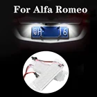 АвтомобиПредупреждение ющие лампы для номерного знака для Alfa Romeo 147 156 159 166 Brera Giulietta Typ 940 MiTo GT Spider 939