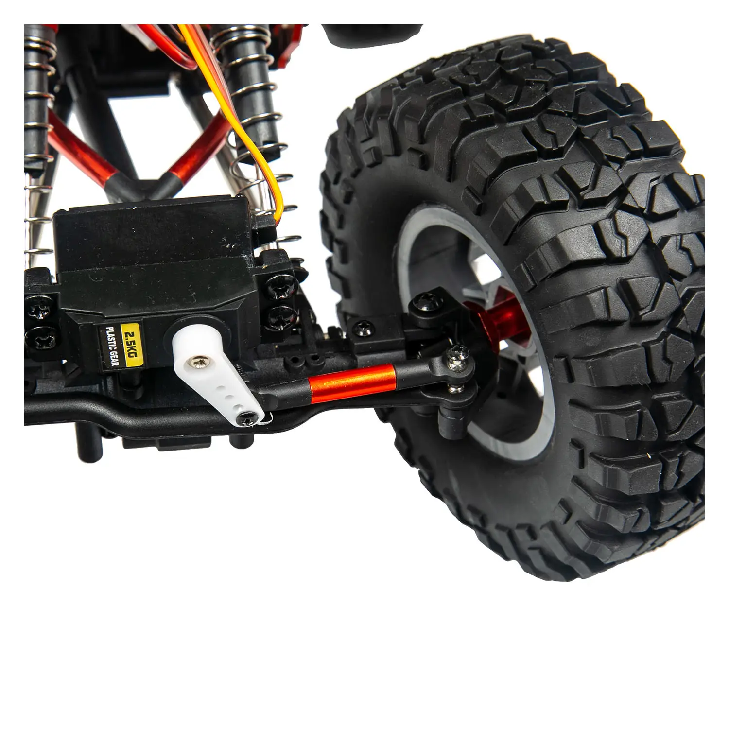 HSP EX86012-12092 Красный 2,4 ГГц Электрический 4WD внедорожный RTR 1/16 Масштаб RC EP Гусеничный