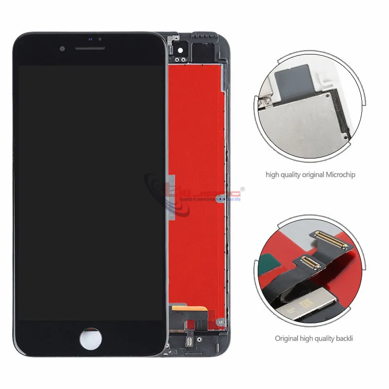 ЖК экран качества AAA подходящий для iPhone 7 plus дигитайзер сенсорного экрана