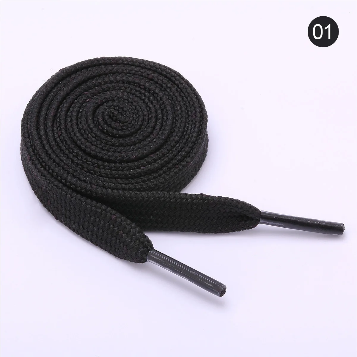 1 Pair of No Tie Shoe Laces - Elastic Shoelaces for Outdoor Leisure Sneakers - Quick and Safe Flat Shoelace Solution for Kids and Adults - Unisex Lazy Laces image 5
