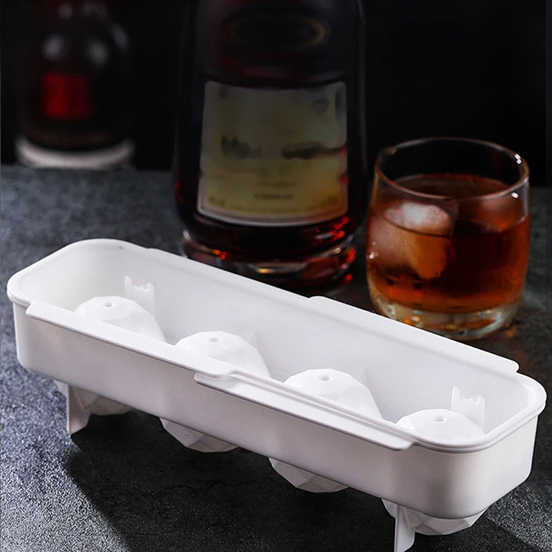 

Silicone Ice Cube Maker Ice Tray Halloween Candy Cake Pudding Chocolate Molds Easy-Release Round Shape Ice Cube Trays Molds