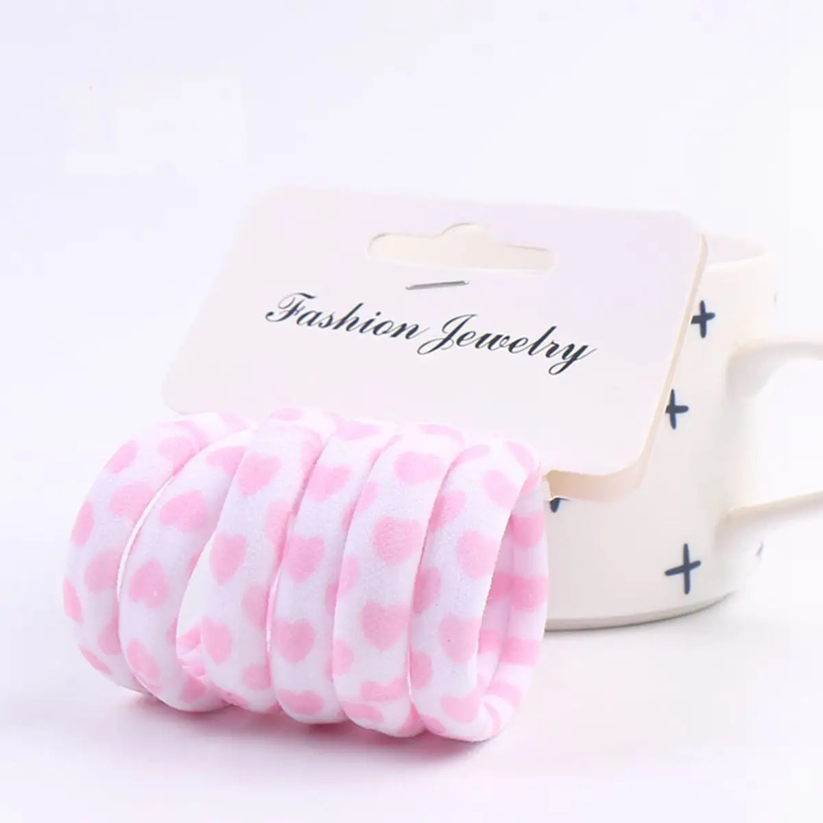 

Hair Accessories 5Pcs/Set Women Girls Colorful Nylon Elastic Hair Bands Ponytail Holder Rubber Bands Scrunchie Headwear