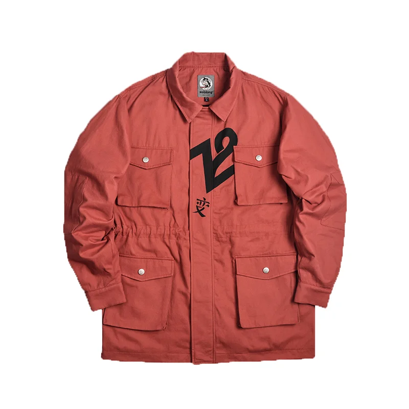 Men's red jacket winter outdoor thicken clothes Winter Jacket Men Brand Overcoats Cotton Warm Down Coat Parkas Military | Мужская