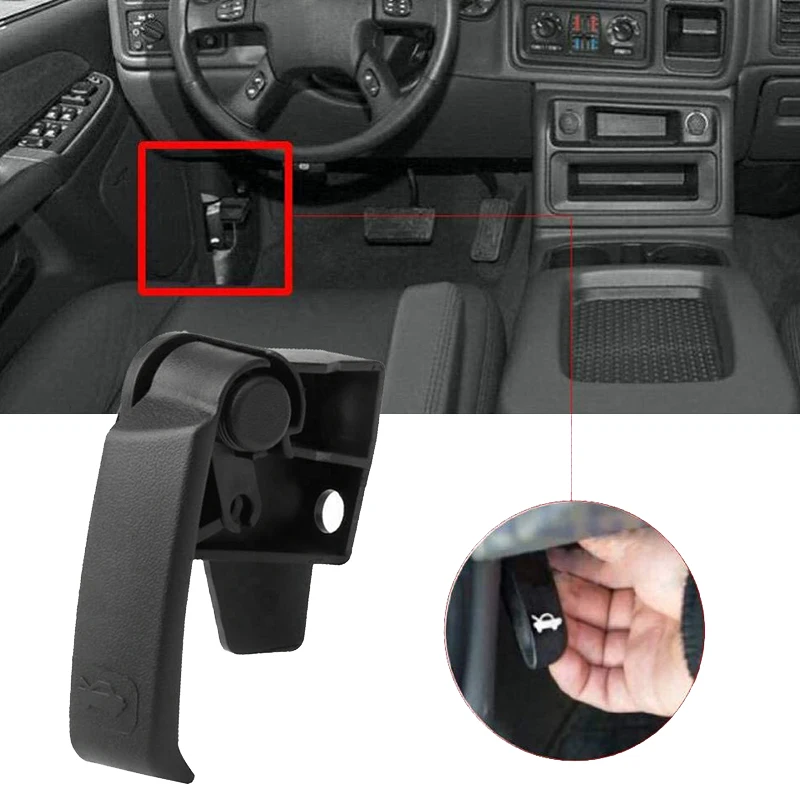 Выдвижной рычаг капота с защелкой 15741109 для 1995 2007 Chevrolet Chevy GMC Cadillac Yukon Silverado