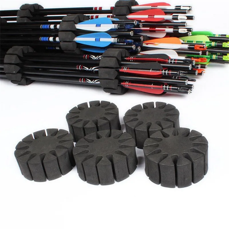 3 шт. черный губка стрелы сепаратор лук и стрела аксессуары держатель EVA пена