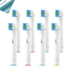 Сменные насадки для электрической зубной щетки Oral-B Advance Power, Vitality Precision Clean, Pro Health, Triumph, 3D Excel, 8 шт