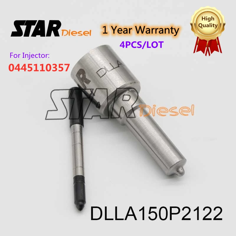

STAR Diesel 4*DLLA150P2122 Fuel Injector Tips DLLA 150 P 2122 Auto Nozzle DLLA 150P 2122 For 0445110357 0 445 110 357