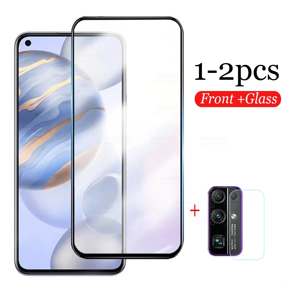

lens protective glass honor 30 glass for huawei honor 30 pro xonor 30pro plus honor30pro screen protector tempered glas 1-2pcs