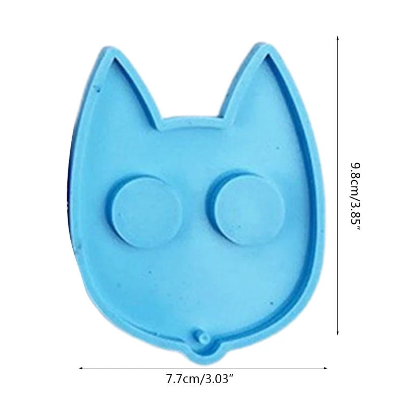 

13MC Epoxy Resin Mold Defense Keychain Pendant Casting Silicone Mould DIY Crafts Making Tool