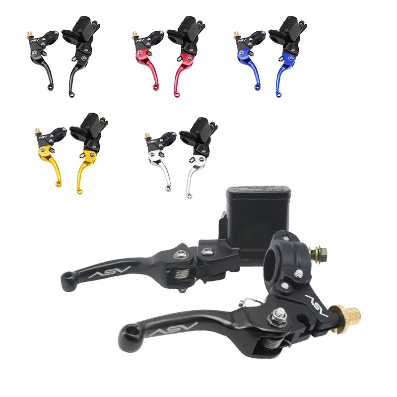 Складной тормозной рычаг сцепления ALconstar ASV для мотоцикла 100 мм 130 с передним