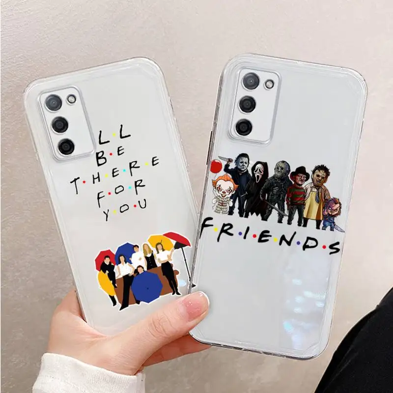 

Friends TV Show Fashion Phone Case For Xiaomi Mi 11 Ultra Lite 10 Redmi Note 9 8 7 9a K30S K40 Pro Transparent Coque