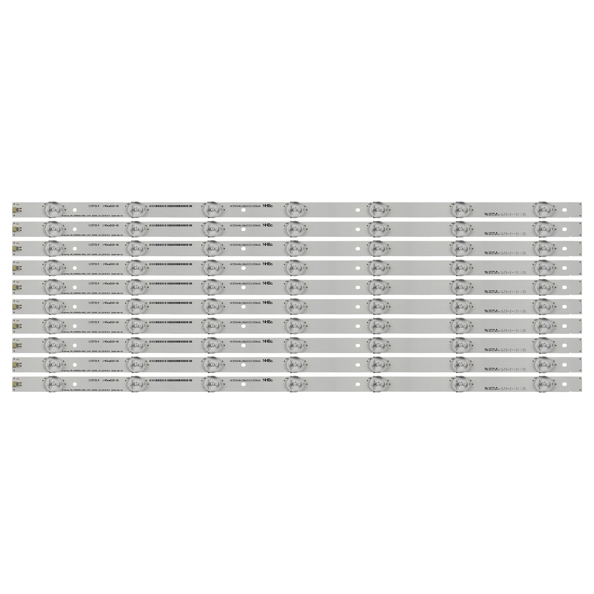 

Светодиодная подсветка 55 Hisense H55m3300 55H8C HD550DU-B52S1 Hisense 55 HD550DU B52 10X7 3030C V0 55K3300UW H55M3000