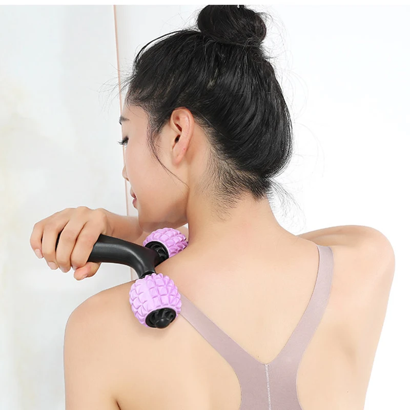 Роликовый массажер для устранения мышек рук шеи и всего тела|Массажные