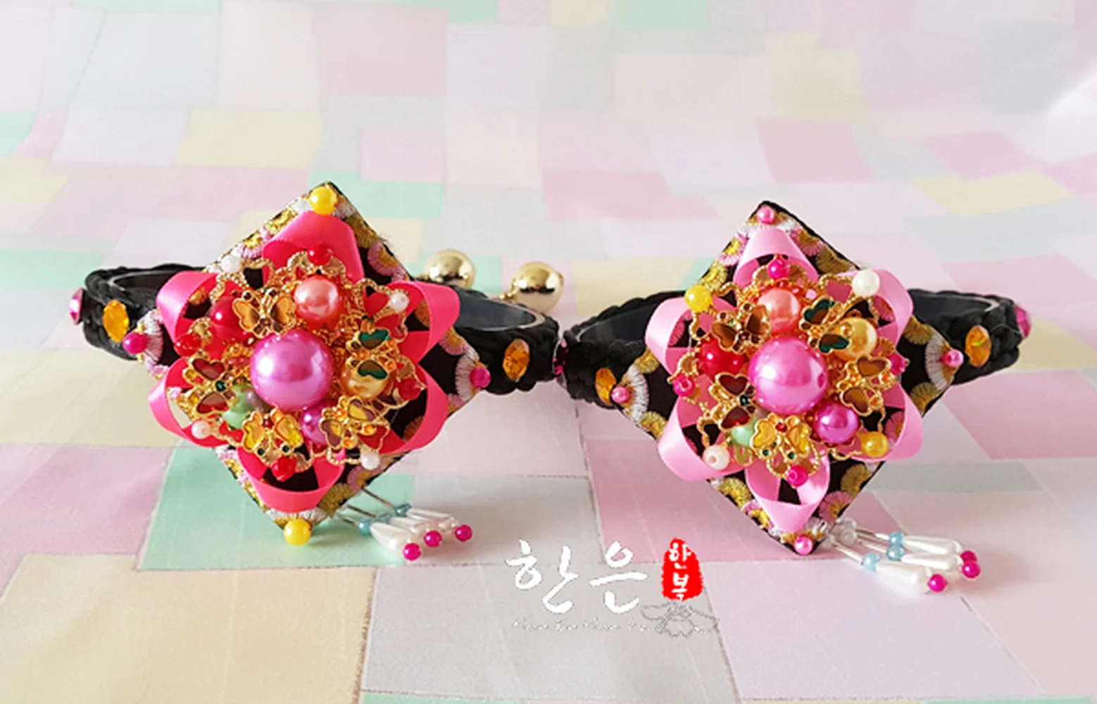 Южная Корея оригинальный телефон обруч для волос старинное украшение Asi