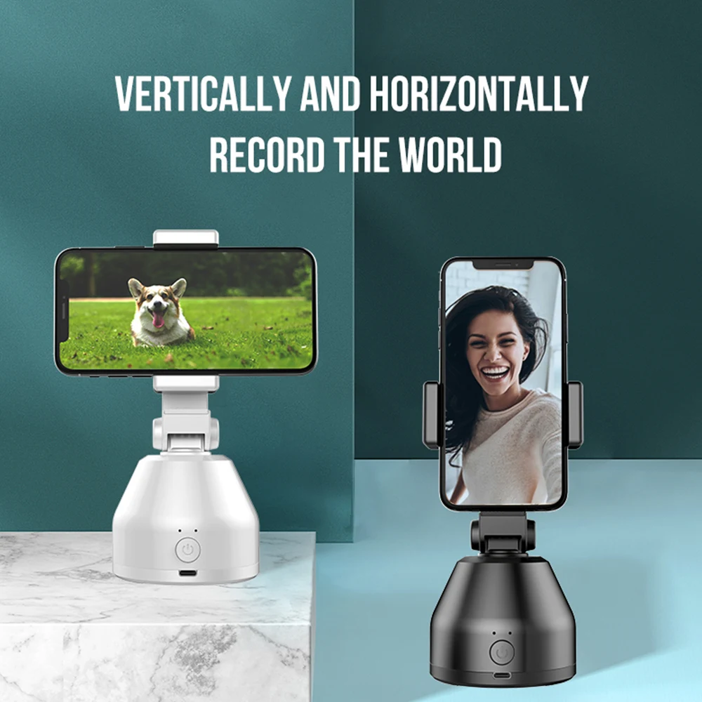 Умный шарнирный держатель с поворотом на 360 ° для автоматического слежения за