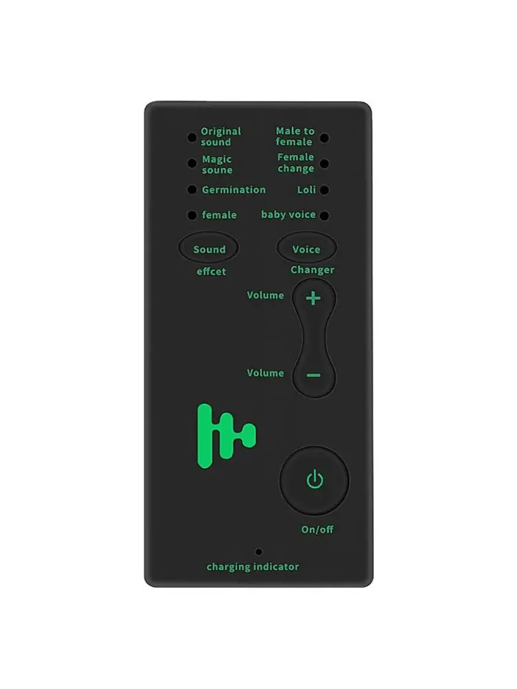 Rondaful Мини Портативный голосовой модулятор с регулируемыми голосовыми функциями