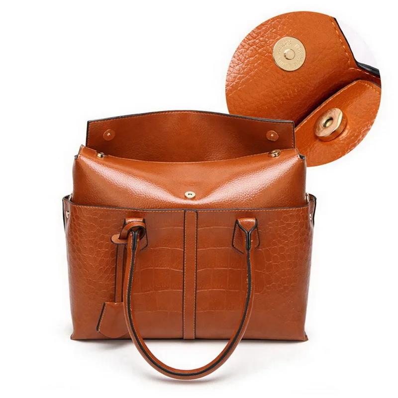 Роскошная дизайнерская женская сумка через плечо большая тоут женские Сумки из