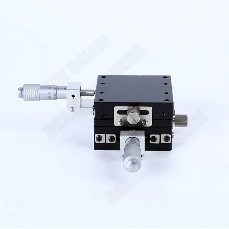 XY Axis 60*60 мм ручное перемещение обрезная платформа линейный сдвижной стол