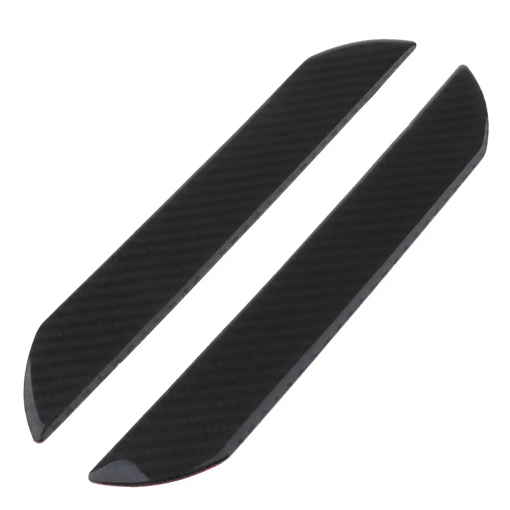 

2Pcs/Kit Universal Patch Bumper Guard Strip Anti-Scratch Protector Trim