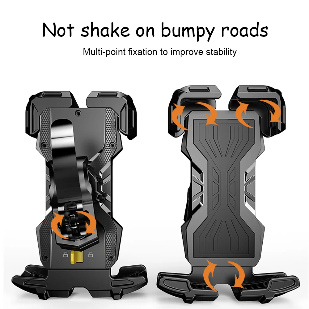 bike phone holder universal scooter cycling phone holder handlebar anit shake navigation for iphone huawei bike accessories free global shipping