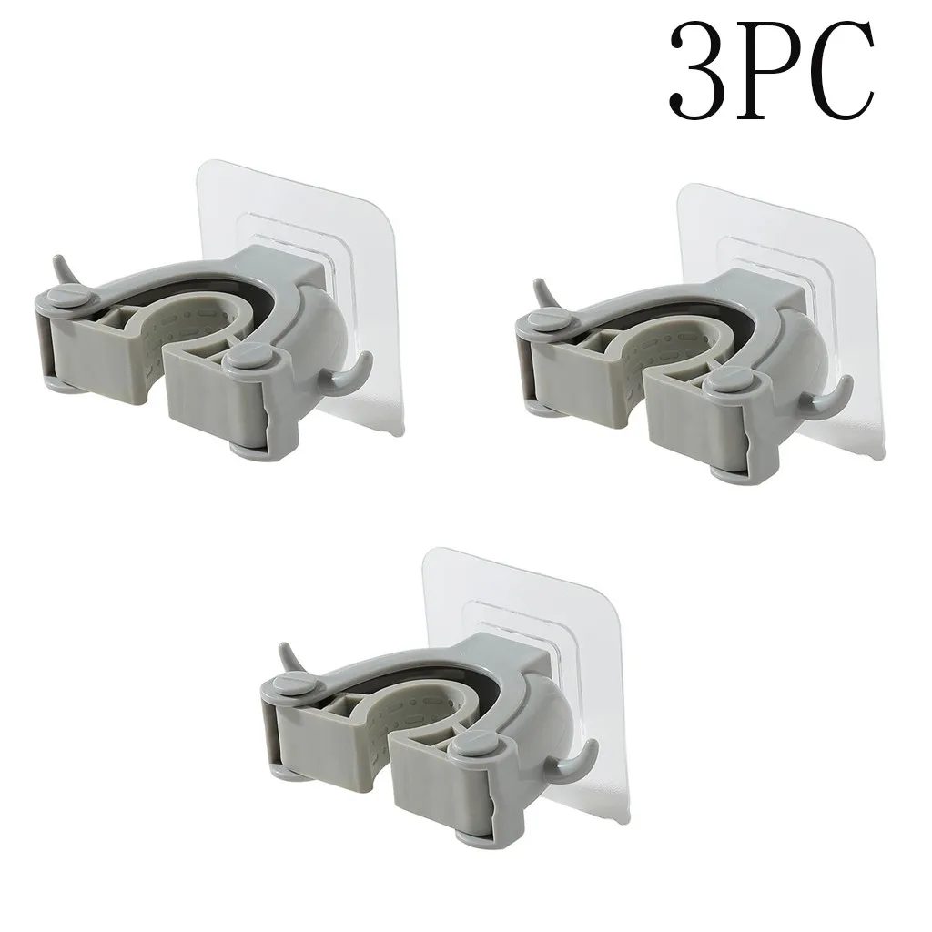 1 шт. ПВХ настенная Швабра крепкая домашняя ванная комната крючки ДЕРЖАТЕЛЬ ЩЕТКА