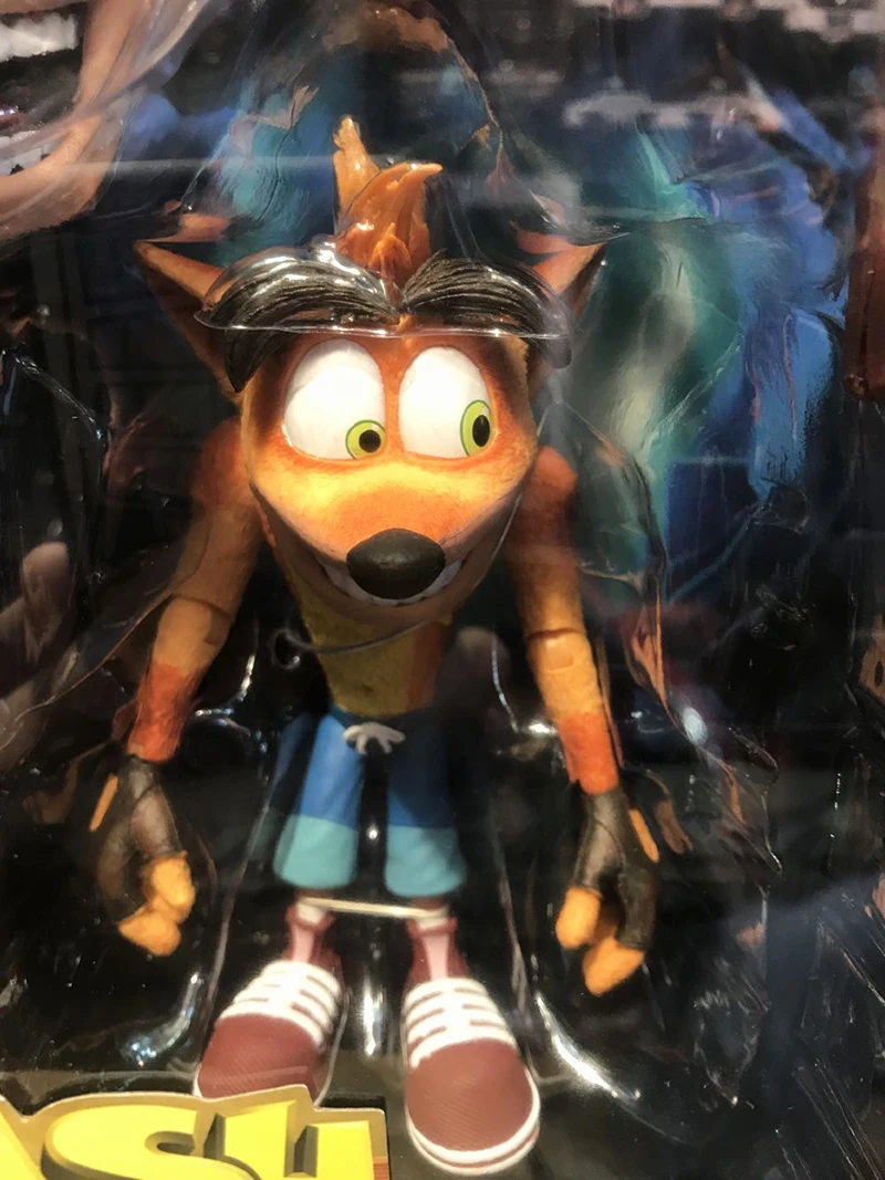 NECA оригинальная игра Crash Bandicoot серии Aku маска АКУ фигурка модель игрушки кукла для