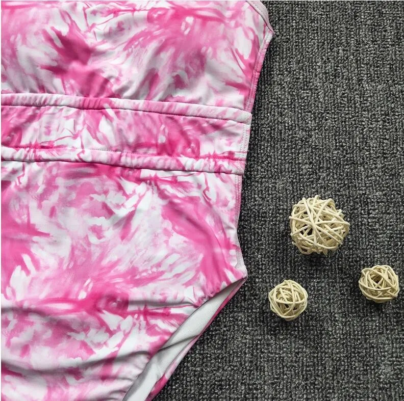 Женский пляжный костюм женский сексуальный комбинезон пуш-ап бикини Цельный