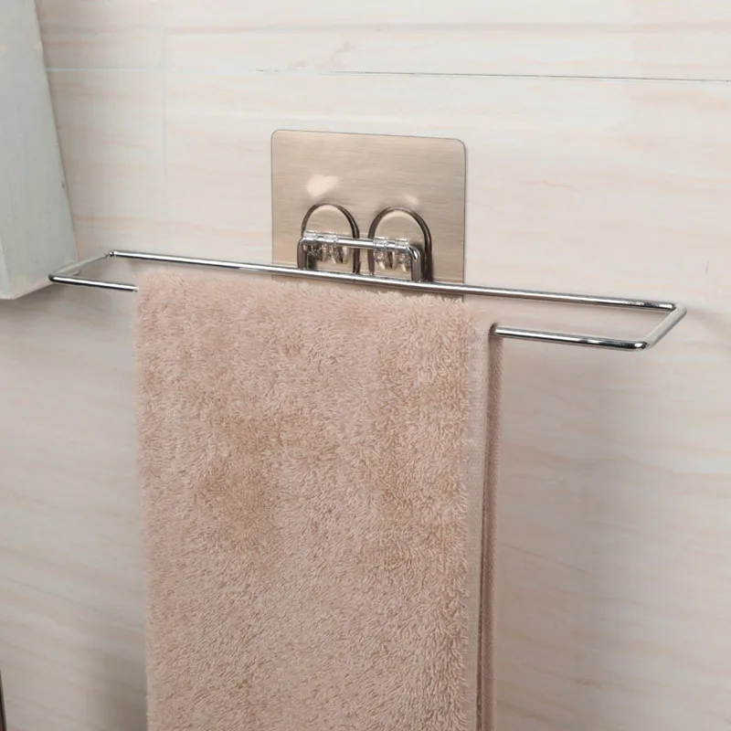 Главная Нержавеющая сталь самоклеящиеся Полотенца держатель настенный шкаф