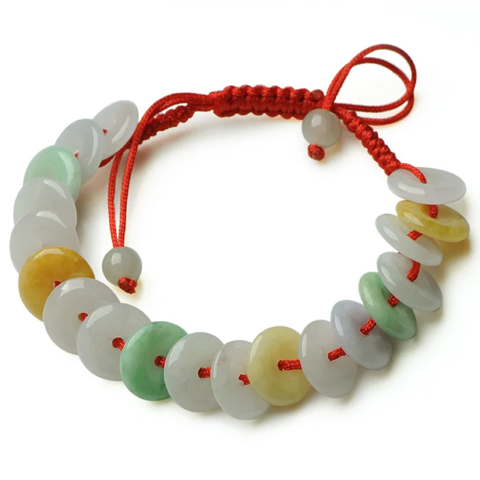 

Браслет женский из нефрита и нефрита, ручная работа