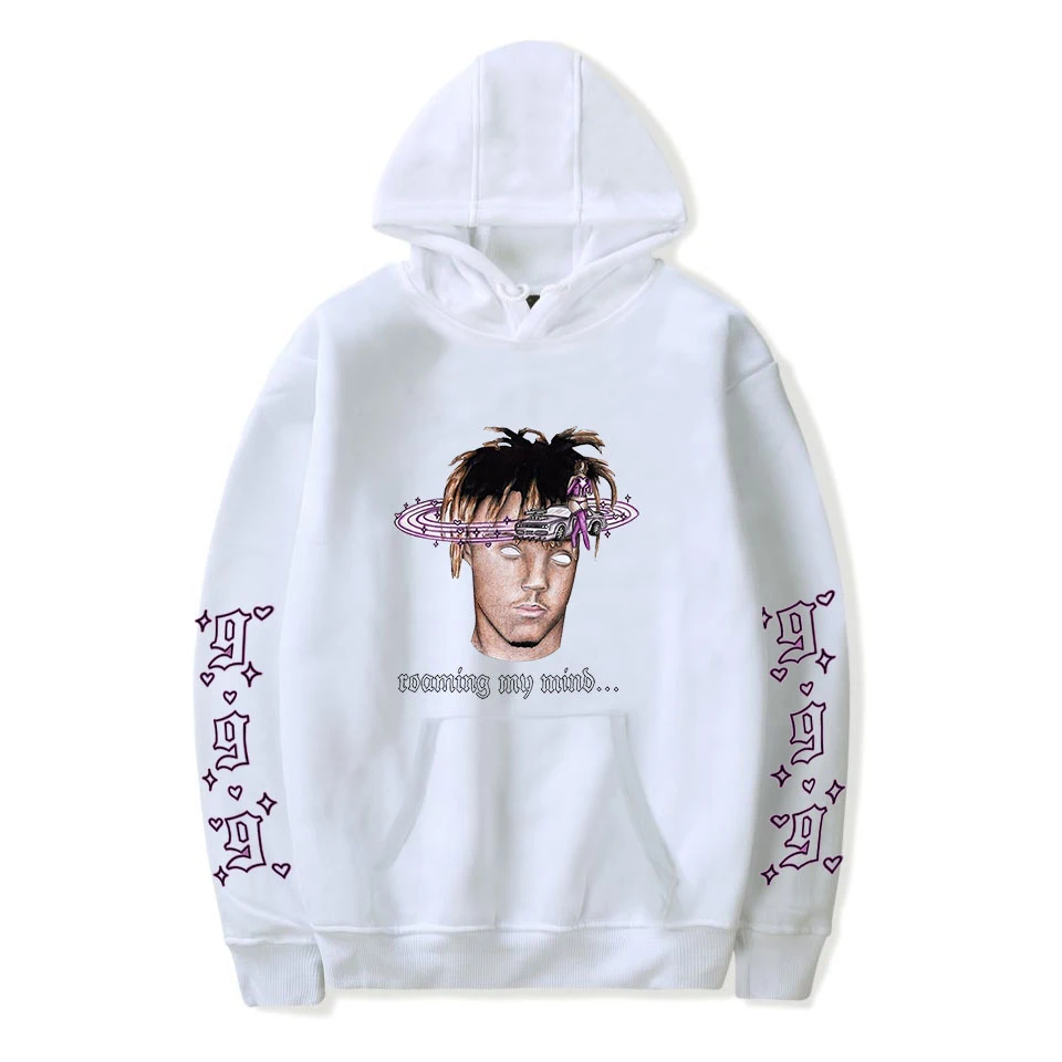 Rapper Juice Wrld Hoodies Men Women Hip Hop Sweatshirts Streetwear Fashion Popular Hooded Pullovers Rip Hoody | Мужская одежда