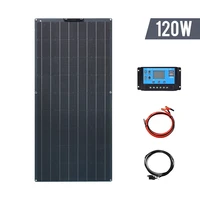120w 240w 360w 480w 600w solar panel kit 18 volts flexible pv panel 12v placa system for rv caravan yacht home roof camping