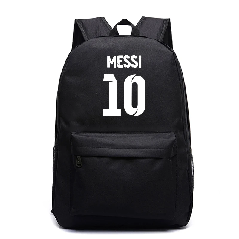 Популярный Футбольный рюкзак Messi10 с новым рисунком для ноутбука Mochila, модный мужской рюкзак для мальчиков и девочек, Мужская и Женская дорожная сумка для ноутбука