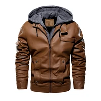 dimi vintage casual jacket biker coat streetwear vintage coat male black leather jacket