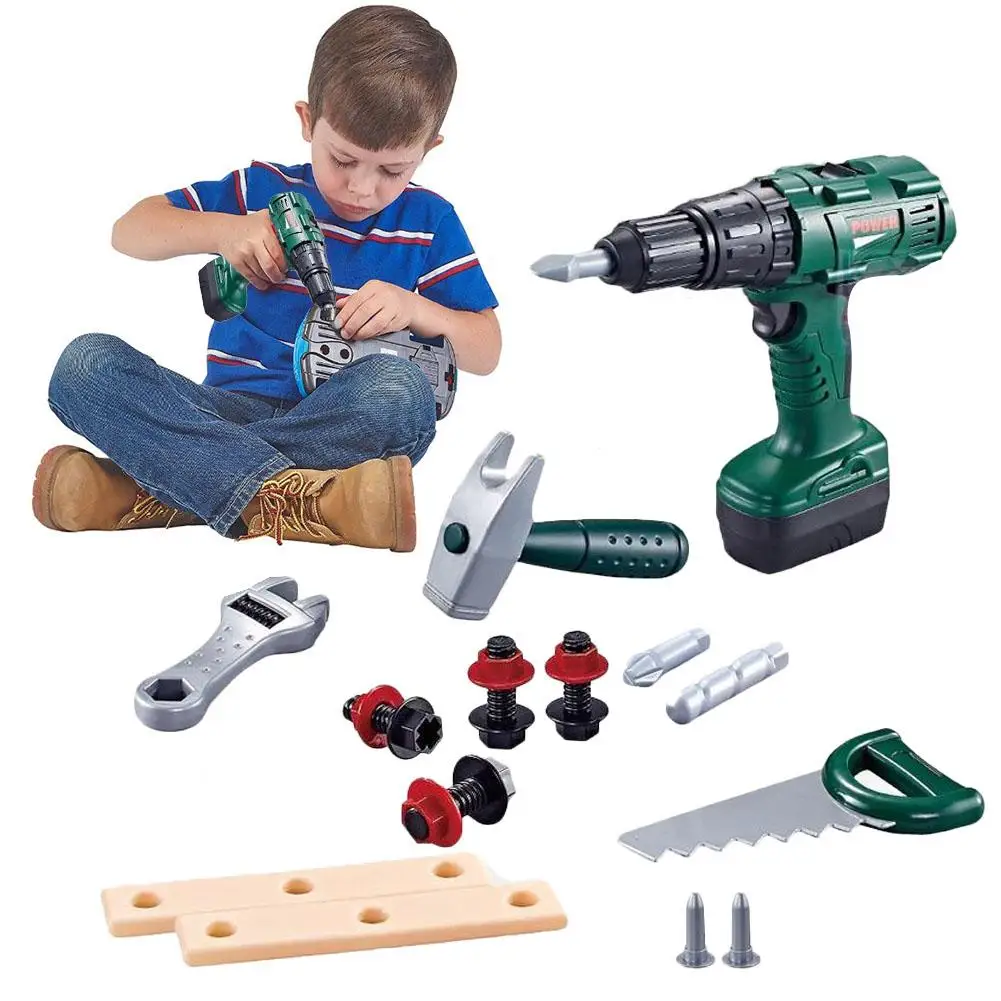 

Boys Electric Repair Tool Toy Set Educational Toys Children's Tools Portable Box Simulation DIY Tool Set Toys For Children