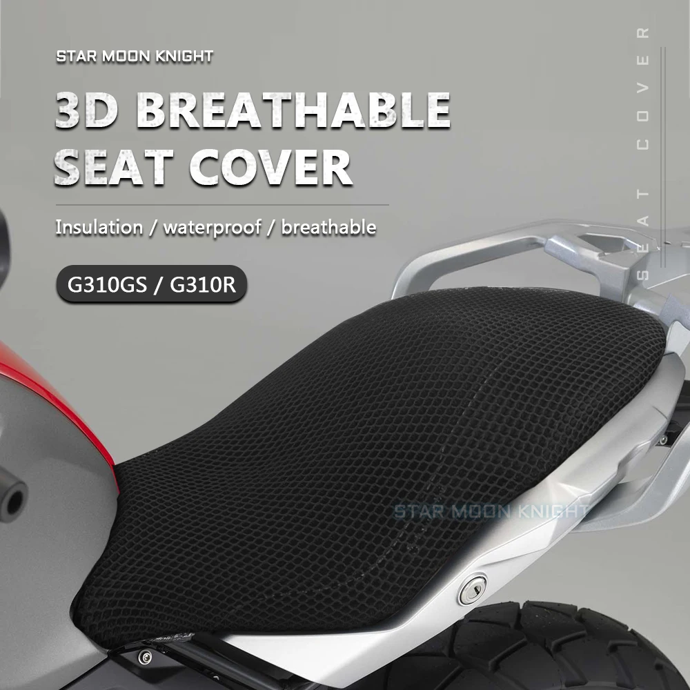 Motorcycle Accessories Protecting Cushion Seat Cover For BMW G310GS G310R G 310 G310 GS R Nylon Fabric Saddle Seat Cover
