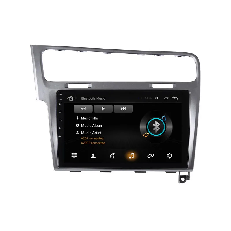 10 1 "Android автомобильный DVD мультимедийный плеер GPS для Volkswagen VW Golf 7 2013 2014 2015 аудио