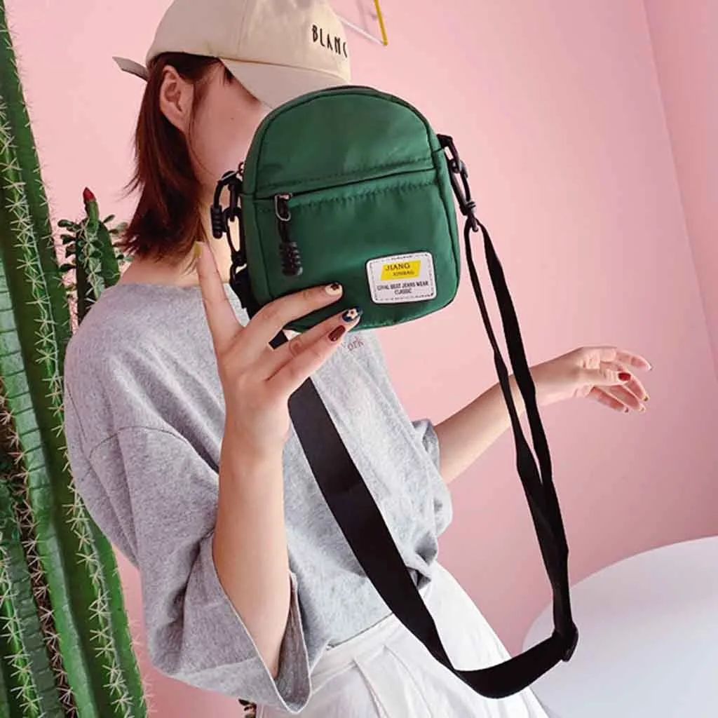 Женские холщовые сумки новинка 2019 Корейская мини сумка для студентов простая