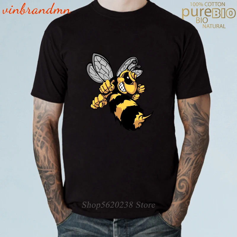 

3D Movie Film Plus Size XXXL Hornet Robot Men T Shirts Yellow Bee tshirts Funny Amine WASPS streetwear bumblebee Clothing Tees